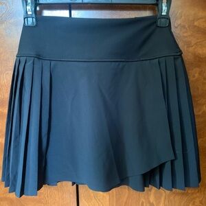 New without Tags Abercrombie & Fitch YPB Pleated Skort Black Small